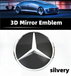 3D auto iluv&otilde;re embleem T&auml;he m&auml;rk Esiv&otilde;re logo Mercedes Benzi jaoks W204 W205 W213 X253 A B C E S CLA GLB GLC GLE GLS Tarvikud SLK-R172 2011-2015