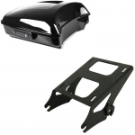 Set top case - Razor - Support Craftride - Harley‑Davidson Touring 2014&ndash;2025 - ABS noir brillant must