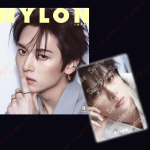 NYLON JAPAN aprill 2026 v&auml;ljaanne Kaas : LEE KNOW Stray Kids Jaapani Ajakiri POSTKAART Magazine + POST CARD gray
