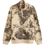 Stone Island Maa Kaardistamise Kamuflaaž Seeria Rinnam&auml;rk Seisukrae Pusa Pikkade Varrukatega Huppar Meeste huppar Pruun 8115660E3-V0092 XL