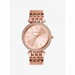 Michael Kors Darci Pav&eacute; Roosa kullatooniga k&auml;ekell MK3192 roosa kuldne v&auml;rv