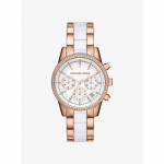 Michael Kors Bryant Pav&eacute; Roosa Kuldse Tooni ja Atsetaadist K&auml;ekell MK6324 roosa kuldne v&auml;rv