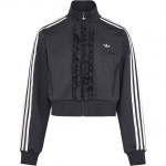 Adidas Originals Ruffle Knit Elegantne Ruffle Spordijakk Pikkade Varrukatega Naiste Jakk KU9387 XL