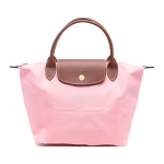 Longchamp Le Pliage Original Kuldnupuga Tr&uuml;kitud Logoga Kangast Ostukott V&auml;ike Naiste kandekotid Puuvillakomm L1621089P92 Shopping Bag Set(Basic Set+Shopping Bag)