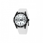 MICHAEL KORS K&auml;ekell Kvartsmehhanism Kummirihm 44mm Valge sihver Meeste Kellad 50m Veekindel MK8893 White Dial