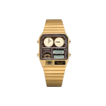 CITIZEN Kvartsmehhanismiga Roostevabast Terasest Rihmaga K&auml;ekell Unisex Kohviv&auml;rvi Kella sihverplaat JG2103-72X Gold Strap JG2103-72X