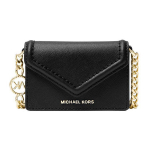 Michael Kors MK Jet Set 11 Logoga Kett Saffiano Nahast &Otilde;la Crossbody Kott V&auml;ike Naiste kotid Must 32S3GJ6C0L-BLACK Basic Set (Bag+Dust Bag)