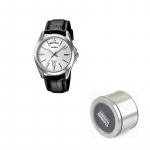 CASIO Meeste Standardseeria 45mm H&otilde;bedane Kell MTP-1370L-7A MTP-1370L-7A Silver Dial