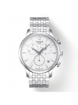 Tissot meeste kvartsikell, roostevabast terasest rihm, veekindel kuni 30 meetrit T063.617.11.037.00 valge