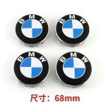 Uus 4 tk 56/68 mm Auto Embleem Ratta Keskava Kate Kleebis Velje Embleem Embleemi Tarvikud Bmw M E46 E90 E60 F10 F30 E39 E36 jaoks black
