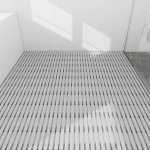 Paksenenud PVC libisemisvastane veekindel vannitoa p&otilde;randamatt 43x61 cm