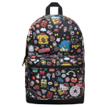 Converse X Hello Kitty Ja S&otilde;brad Koost&ouml;&ouml; 19,5L T&otilde;mblukuga 600D Pol&uuml;ester Seljakott Naiste seljakott Must WA5874-023 Black