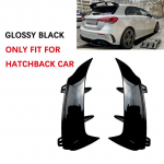 Sobib Mercedes-Benz tarvikutele CLA W177 Luukp&auml;ra A45 A35 A180 A200 A220 AMG 2019+ Tagumise kaitseraua spoiler K&uuml;lgmine canard &Otilde;hutusava C