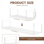 Pikendatav kapi all olev korraldaja riiul terasest laua all olev hoiuriiul mitmeotstarbeline k&ouml;&ouml;gi majapidamise rippuv hoiukorv