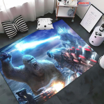 Uus Godzilla VS Kongi multikavaip libisemisvastane vastupidav suur vaip elutuppa magamistuppa kodu kaunistamiseks 50x80cm (20x31in)