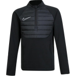 Nike Therma-FIT Academy 1/4 t&otilde;mblukuga treeningpluus Must FJ6181-010 XL