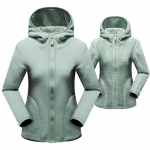 Unisex &uuml;mberp&ouml;&ouml;ratav kapuuts Naiste Pullover Kampsunid Talvise Soe Polaar/Koralli fliisist kapuutsiga jope Naiste flanellist mantel kapuuts M