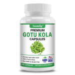 Gotu Kola Leht Centella Asiatica 1300 mg Toidulisandid Orgaaniline Bacopa Monnieri 120 Kapslit 120 Capsules white