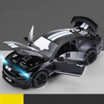 Uus suur 1:18 Ford Mustang GT500 Miniatuur Sulamist Die-cast Metall Sedaan Mudel Laua Lauaplaadi Kollektsiooni Kaunistus Trend Kaunistused Laste M&auml;nguasjad
