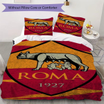 A.S. Roma Mustriga Voodipesu Tekikott Padjap&uuml;&uuml;r Kodu Kaunistus S&uuml;nnip&auml;evakingitus (1 * tekikott + 2 * padjap&uuml;&uuml;ri ilma s&uuml;damikuta)01 135x200cm black