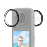 Insta360 X4 PULUZ p&ouml;&ouml;rleva optilise klaasist l&auml;&auml;tsekaitse kaitsekate (L&auml;bipaistev)