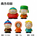 5 tk/komplekt South Parki anime tegevuskuju/v&otilde;tmehoidja T&otilde;e kepp Kenny McCormick Stan Marsh Armsad armastusv&auml;&auml;rsed nukkude kaunistused Kingitused