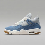 Jordan 4 Retro TEX Denim Worn Blue (Naiste omad) 36