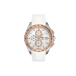 Tissot Veloci-T Valence Series Automaatne mehaaniline liikumisega k&auml;ekell Meeste kellad Valge kuld Must T024.427.27.011.00 White Dial