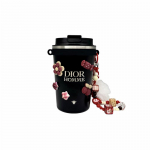 DIOR Tarvik Kohandatud veetops termotops Huayang Kallis Hea v&auml;limusega paar Magus Lahe Dopamiin Kohvitass Medela Armas &Auml;&auml;rmiselt must