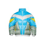 Li Ning Sport Soe Spleissitud V&auml;rviplokk Puhverjakk Meeste Jakk Sinine AYMQ591-2 L