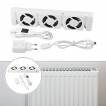 Nutikas Radiaatoriventilaator Radiaatoriventilaator Nutikale Radiaatorile V&otilde;imendaja Pikenduskomplekt Ventilaatoriventilaator 100-240V 50/60Hz AC 350MA DC 5V