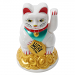 Hiina &Otilde;nnelik Vihkuv Kass Kutsuv Maneki Neko Kuldne &Otilde;nn Feng Shui Maskott Toob Rikkust-Head &Otilde;nne Kodu Kontori Kaunistuseks