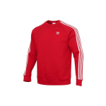 adidas originals 3-triibuga &uuml;marakaelaline pikkade varrukatega kampsun punane meeste GN3484 S