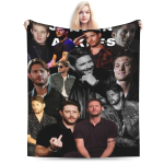 Jensen Acklesi flanelltekk Talvine Dean Winchester Super soe visketekk lastele diivanile voodisse Uudsus voodikate 130x150cm black