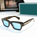 K&otilde;rgetasemeline esmaklassiline toon luksuslik disainer p&auml;ikeseprillid unisex paksud ruudukujulised atsetaadist br&auml;ndip&auml;ikeseprillid meestele ja naistele Acetate&C9 black
