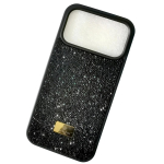 Kuldne Teemant Bling Mitmev&auml;rvilised Kivid Kaanega iPhone'ile 17 16 15 14 Plus+ 13 12 Pro Max 17e 16e Air Glitter Kaitsekate iPhone17e must