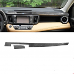 Toyota RAV4 2013 2014 2015 2016 2017 2018 autole Salongi Keskkonsooli Armatuurlaua Paneeli Liist Tarvikutele Vasakpoolse Rooliga LHD
