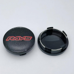 4 tk JDM Auto Velje Keskkatte RAYS Logoga Embleemiga Ratta Rummu Kate Veljed Keskne Tolmukate Auto Disaini Tarvikud RAYS Badge&4pcs 58mm Wheel Caps