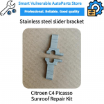 Paar kronsteini Citroen C4 Picasso katuseluugi kaabli p&auml;ikesesirmikule Kronsteini Pandla Liugur Metall 3000023127 3000023128 A Pair Slide Bracket