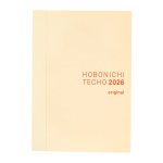 Hobonichi Techo 2026 Original Planeerija suurus 1 lehek&uuml;lg p&auml;evas Jaanuar P&uuml;hap&auml;ev [A6 / / / algus] beež