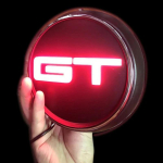 LED Auto Esikatte Embleem Ford GT Logoga Mustang 2015-2019 Tagaluugi Embleem Valgus Auto Kujundus Muutmise Tarvikud 16.5cm-Trunk punane