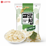 Lotte Perilla merevetika maitsega riisikr&otilde;psud 100g | Kr&otilde;mpsuv tekstuur, rikkalik perilla merevetika maitse, mugav suupiste 100g*3pcs beige