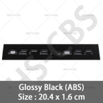 3D ABS DEFENDER T&auml;ht Tagumine Pagasiruum Auto Logo Embleem Kleebised Decals Autouks Tiib Embleem Tagaluugi Kleebised Kujundustarvikud