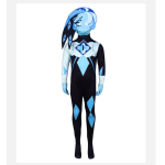 Shadow Milk Cosplay Shadow Milk K&uuml;psis Cosplay Cookie Run Kingdoms Shadow Milk Cosplay Kost&uuml;&uuml;m R&otilde;ivad S&uuml;nnip&auml;evakingitus for 160cm height black