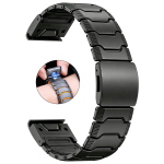 22/26mm Titaan + Silikoonrihm QuickFit Band Garmin Fenix 8 47/51mm E 7 7X Pro 6 6X Rihmad Tactix 8 Enduro 3 K&auml;ev&otilde;ru jaoks QuickFit 26mm gray
