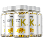 Xemenry K2-vitamiin MK-7 200mcg pehmekapslid 120 tk &mdash; Luude tugi, Mineraalide tugi, Kaltsiumi imendumine 120*5