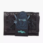 Smiggle Must R&uuml;&uuml;tel Seljakott Suure Mahutavusega Koolikott Lastele Teismelistele V&auml;ljas&otilde;itudeks Kerge Vastupidav Veekindel Black warrior wallet
