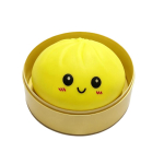 Kvaliteetne S&auml;delev Pelmeen S&auml;delev Pelmeen Squishy Pime Karbik Karbiga Pelmeenid Sensoorne Pigistatav M&auml;nguasi Stressileevenduse M&auml;nguasi yellow