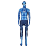 (Punane &auml;mblik, Laps:100-110 cm) Spiderman Halloweeni Cosplay Kost&uuml;&uuml;m Peo Cosplay Jumpsuit Lastele ja T&auml;iskasvanutele Spider-Man Black blue