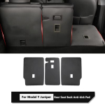 Tesla Model Y Juniper pagasiruumi matt T&auml;ielik katvus Pagasiruumi m&otilde;lemad k&uuml;ljekaitsemed Istme seljatoe kaitsepadi Kaubaruumi vooder Mustusevastane matt black